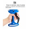 TOOPRE Bicycle Spoke Tension Meter, Manual Aluminum Alloy Gauge