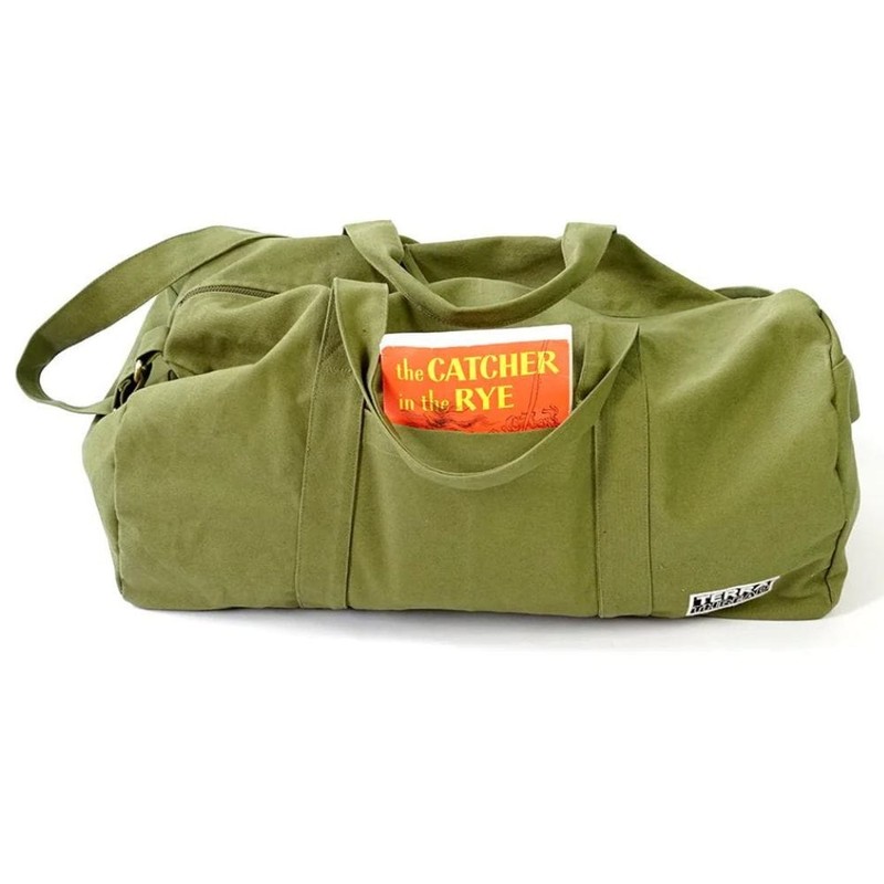 Terra Thread Organic Cotton Bumi Duffle Bag, Sand Dune