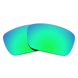 Revant Replacement Lenses for Oakley Fuel Cell sunglasses, UV Protection, Anti-Scratch and Impact Resistant, Elite Polarized Emerald Green Mirrored