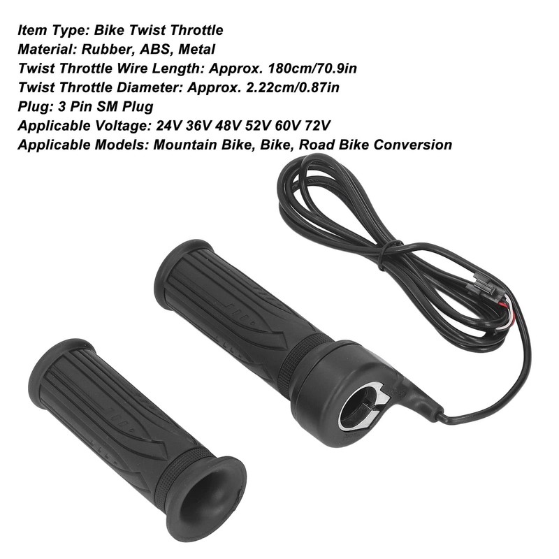 Kuuleyn Electric Bike Twist Throttle - 20X Wearable Accelerator Handle