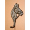 Western Country Lone Star Design Cast Iron Coat Hooks Set,