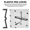 INCLY Pegboard Hooks Set for Hanging Tools, 206PCS Heavy Duty