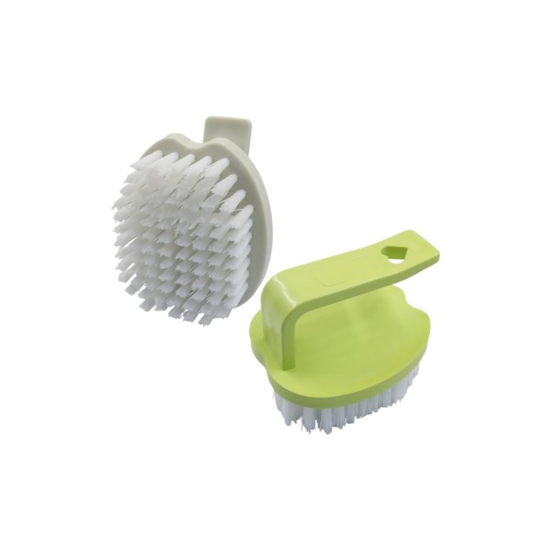2 Pack Vegetable Scrubber Brush | Fruit Vegetable Stiff Bristles,