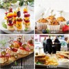 (Paquete con 100 piezas) Palitos de Bambú Para Brochetas: tamaño