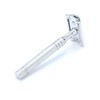 OdontoMed2011 Stainless Steel Open Closed Double Edge Safety Razor With