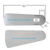 Westinghouse 5 - 42" Reversible Ceiling Fan Blades, Indoor /
