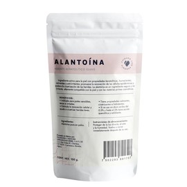 HEBBE Alantoína Pura 100 g | Polvo Cosmético Calmante y Humectante | Suaviza Textura | Ideal Piel Sensible | Soluble En Agua Caliente