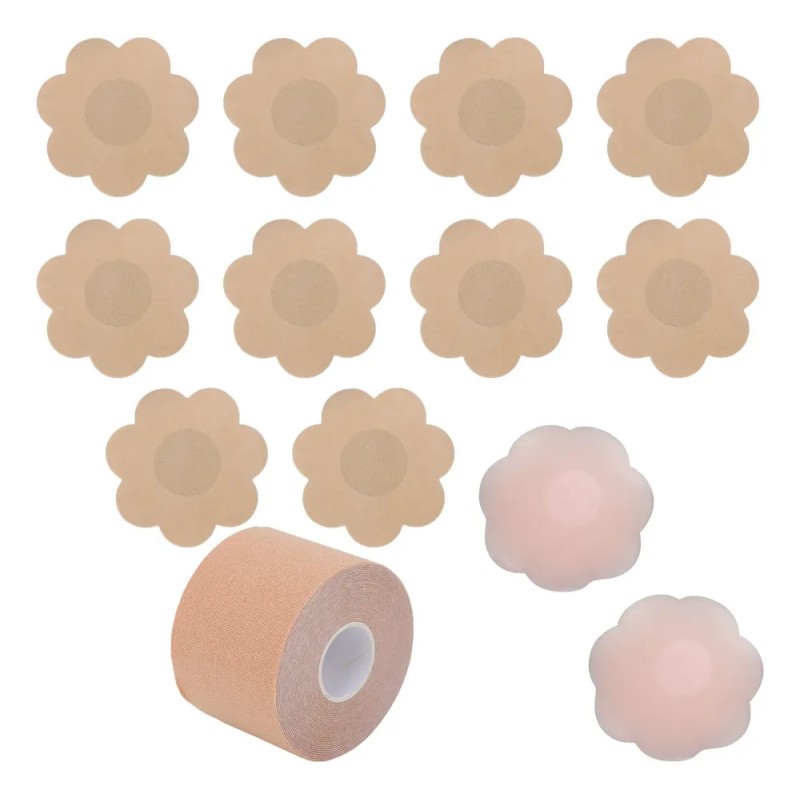 Set De Cinta Elástica Para Levantamiento De Senos, Transpira