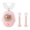 Kids U Shaped Electric Toothbrush Food Grade Silicone USB Charging