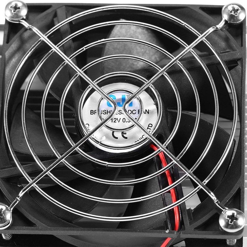 12V 120W Dual-Core Thermoelectric Cooler Peltier Refrigeration Cooling System Kit