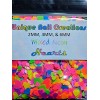 Unique Nail Creations HEART MULTI SIZE~ MIX NEON GLITTER~Nail•A