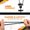 A ANTELOPE 50-Pack Ball Bungee Cord, 10" Heavy Duty Bungee