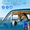 eppfun FM Transmitter & Bluetooth Car Receiver with Aux Support,