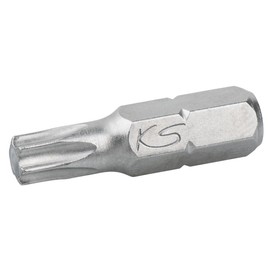 KS Tools 1/4 Inch Mini Bit for TX Screws T20, 18 mm, Clear
