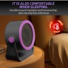 Portable Electric Space Heater 700W Quiet Ceramic Mini Heater Fan