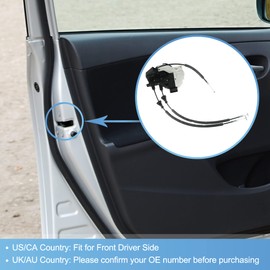 X AUTOHAUX Front Right Side Door Lock Actuator Motor for Hyundai Santa Fe XL 2013-2019 for Santa Fe Sport 2013-2018 for Santa Fe 2013-2018 81320-2W010