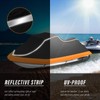 CoukouCover Jet Ski Cover, Heavy Duty Waterproof Jetski Covers, 3