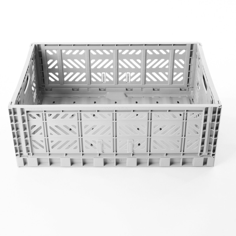 AY-KASA Collapsible Storage Bin Container Basket Tote , Folding Basket