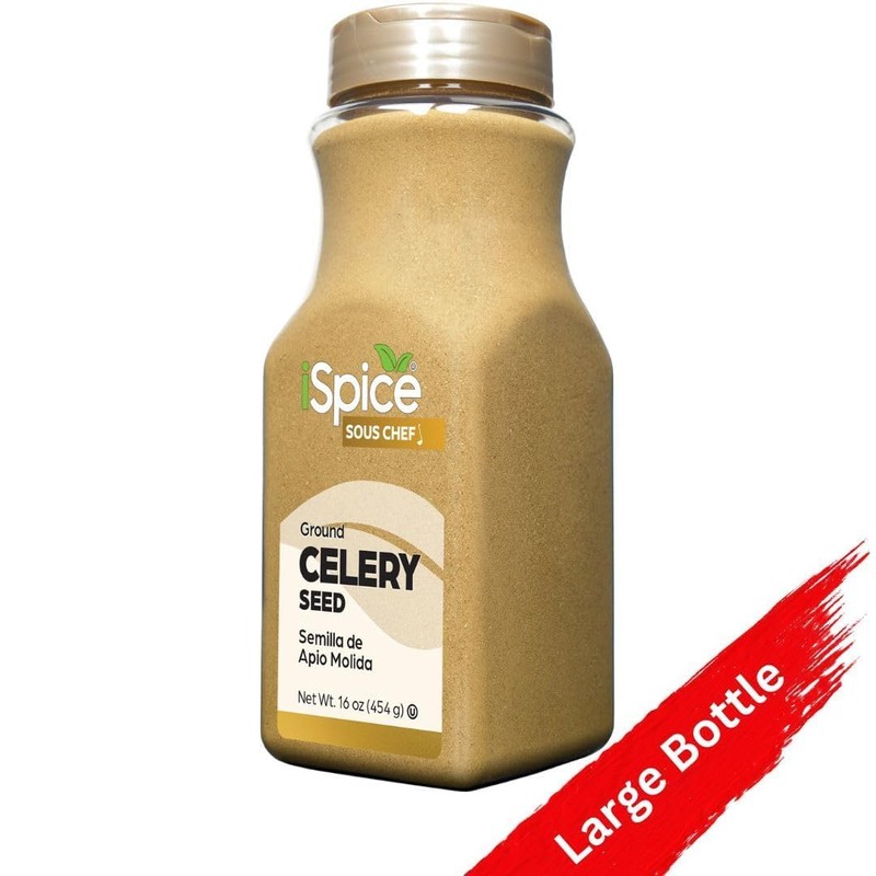 iSpice | Celery Seed Ground | Bulk Size | Gourmet