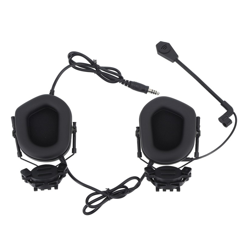 Shooting Headset Shooting Earmuffs Ear Hearing Protection Headphones Sound Amplification
