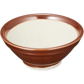 Mino Yaki 910-10-22E Mortar, Maruhon, 5.5 inches (5 cm), Diameter 5.5 inches (14 cm), Height 2.4 inches (6 cm), Home Use, Commercial Use, Dishwasher Safe, Made in Japan