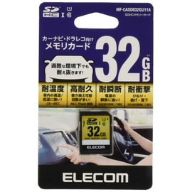 Elecom MLC UHS-I 32GB MF-CASD032GU11A SDHC Card for Cars