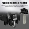 3 PCS 0.4MM Hotend Kit for P2S/H2D/H2S/X2D/H2C/A1/A1 Mini Integrated Design