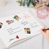 Wedding Guestbook for Wedding Receptions, Polaroid Guestbook with 100 Blank