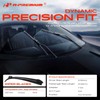 A-Premium Pack of 2 Front Windshield Wiper Blades with Wear