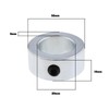 EMSea 8PCS Shaft Collars 20mm Adjusting Rings Positioner Ring Galvanised