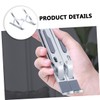 Operitacx Adjustable Aluminum Laptop Stand Foldable Portable Riser with Stable