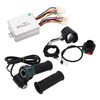 24V 500W Motor Speed Controller Headlight Throttle Grip with Lock