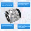 sourcing map 2pcs Water Cooling Adapter G1/4" Thread to 14mm