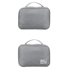 Hanging Travel Toiletry Bag, Waterproof Hanging Wash Bag, Portable Travel Makeup Bag with Hanging Hook Cosmetic Organizer for Men & Women