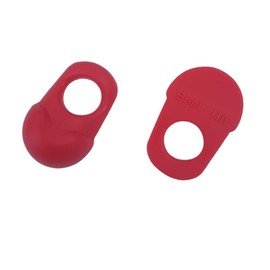 Protecotor de pulgares de béisbol (adulto, rojo)