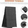 Didiseaon 3piezas Toallas De Baño Exfoliantes Para Espalda Toallas De