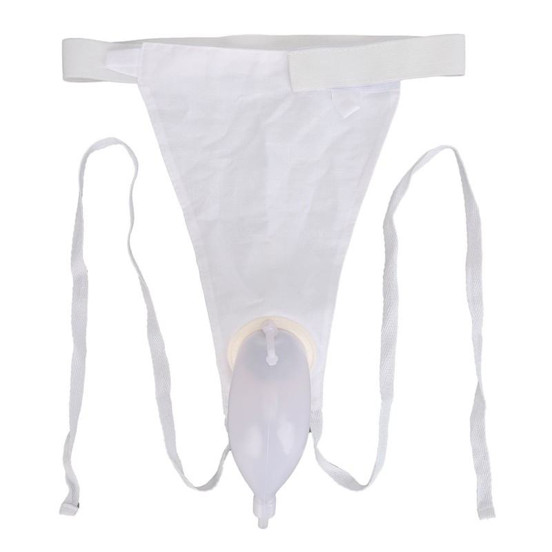 Men Urine Collector Bag Reusable Urinal Pee Holder 1000mL Wearable