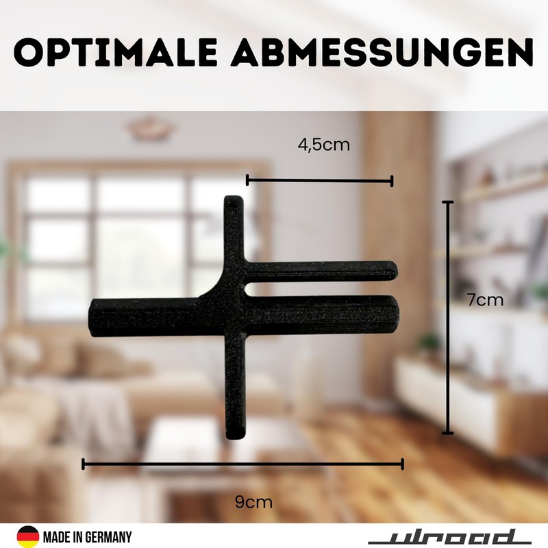 ULROAD Spanngurt Aufwickler Aufroller Tool für Akkuschrauber Werkzeug Zurrgurtaufroller Gurtwickler