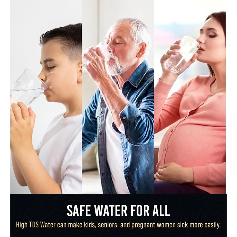 Professional Water Tester for Drinking Water - Accurate TDS Meter