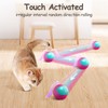 Migipaws Interactive Cat Ball Toy Set, Fun Tracker, Glowing Chase