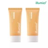 Illumiel 일루미엘 스킨 핏 톤업 선크림 50ml 2개 Illumiel Skin