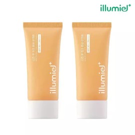 Illumiel 일루미엘 스킨 핏 톤업 선크림 50ml 2개 Illumiel Skin Fit Tone-Up Sunscreen 50ml 2 Pack