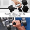 2 Pairs Weight Lifting Grips (Black + Gray) | Premium