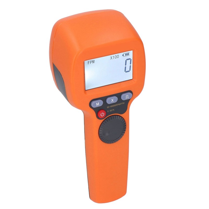 Stroboscope LCD Digital Display LED Flash Tachometer 1500LX 60‑99999RPM Tool
