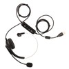 USB Business Headset Noise Reduction Single Sided Ear Headphone Supports
