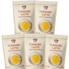 Cumin Club Turmeric Latte – Golden Milk Blend with Turmeric & Spices – Nourishing & Comforting Wellness Drink – Just Add Milk – Quick & Easy Preparation