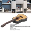 Miniature Wooden Guitar Model Exquisite Realistic Mini Musical Ornaments with