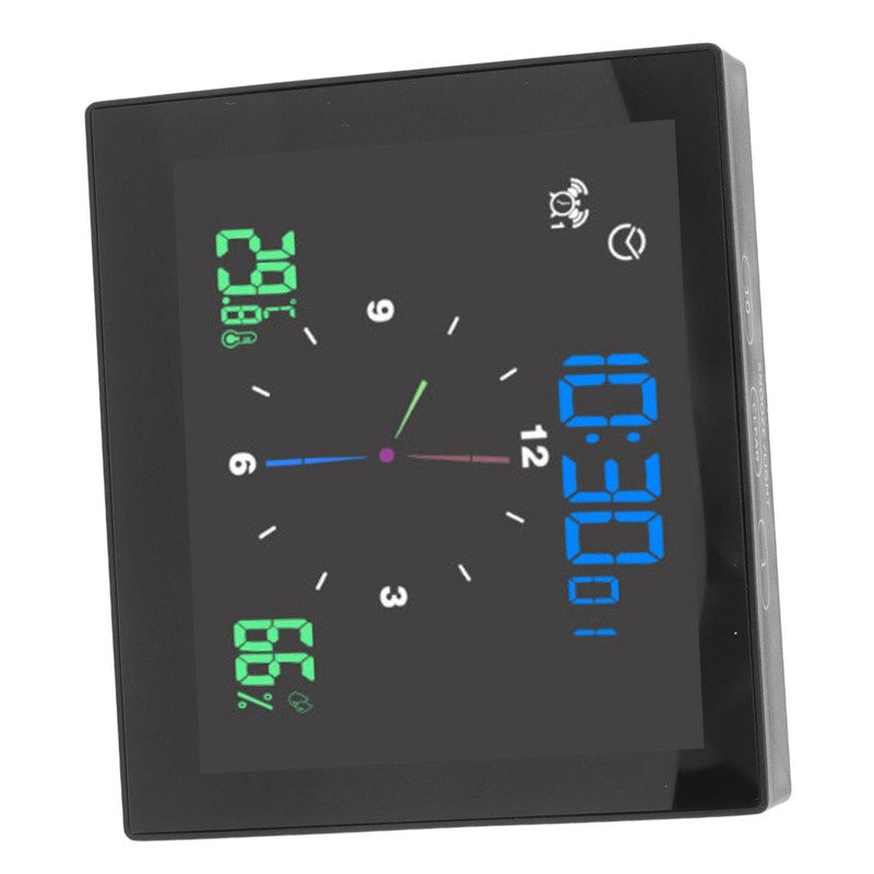 5inch Digital Hygrometer Indoor Thermometer with Backlight Accuracy Calibration IP65