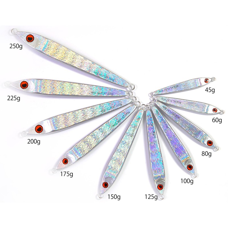 Rise Japan (RISE JAPAN) Rise Jig Flat 60g RJ07 Zebra