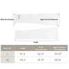 EDENSWEAR Zinc-Infused Tencel Sleeves for Adults with Eczema (L)